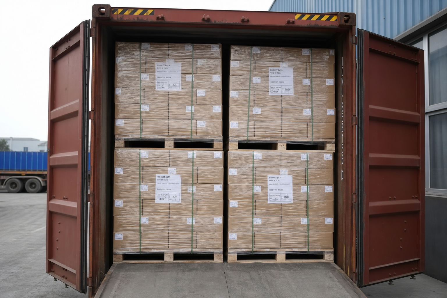 Palletized Container Load