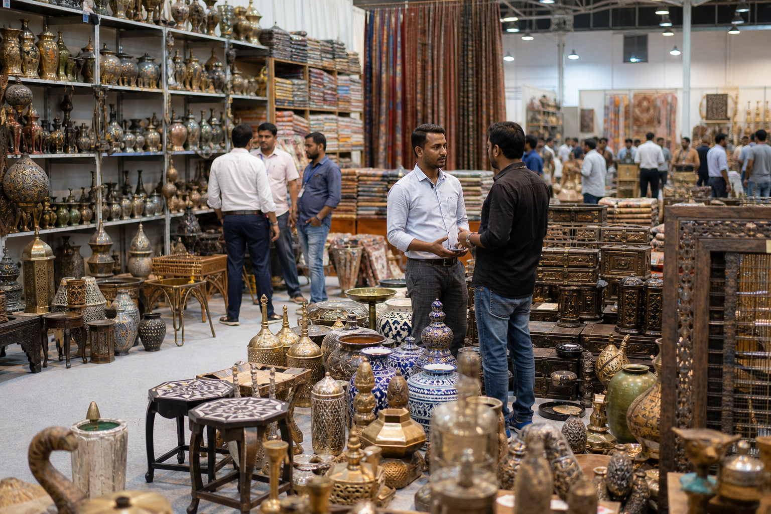 Finding international buyers for Indian handicrafts