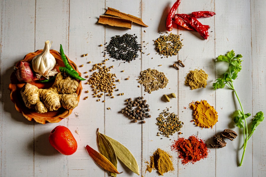 Indian spice blends and curry powders prepared for export programmes