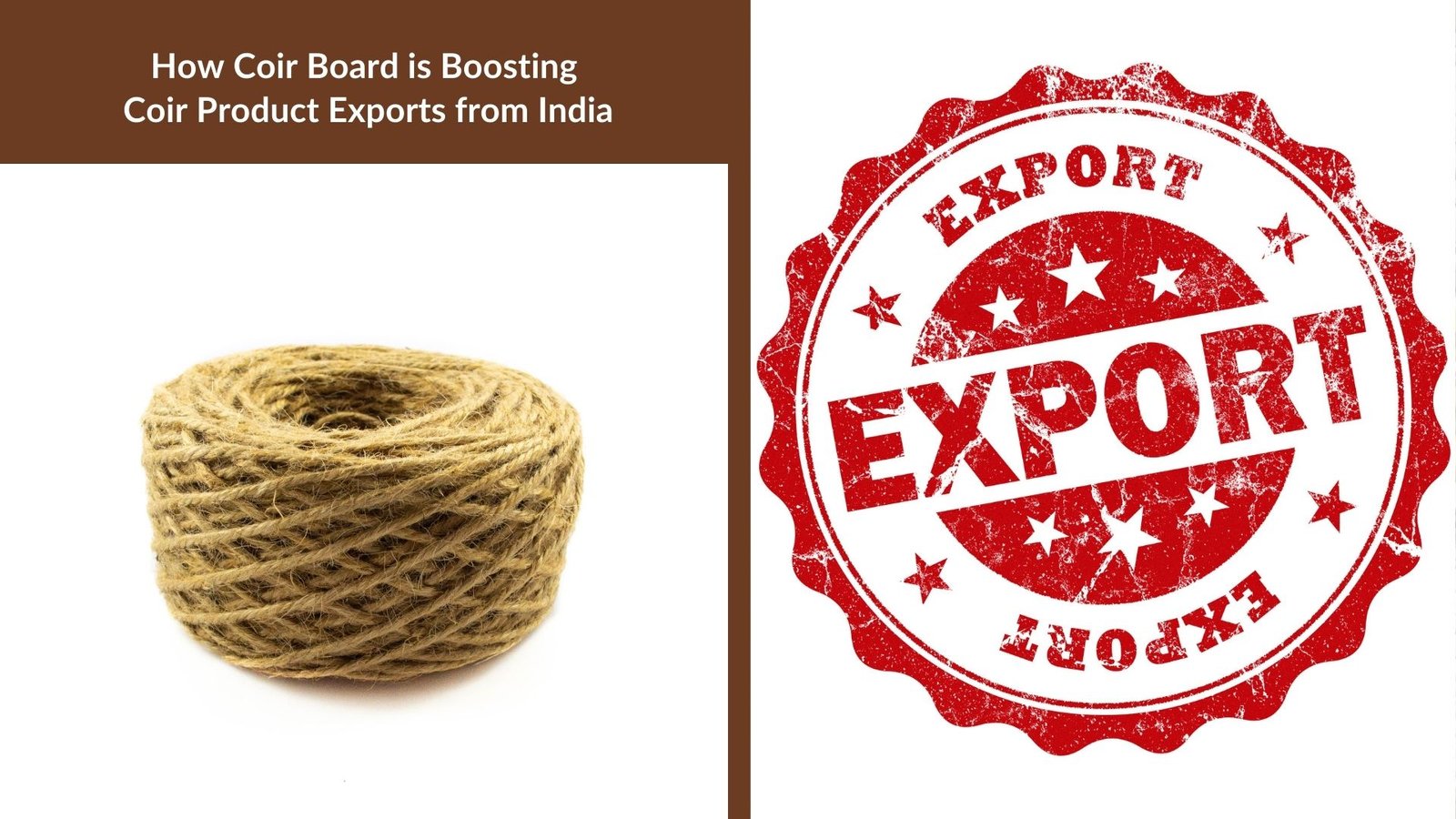How Coir Board is Boosting Coir Product Exports from India 