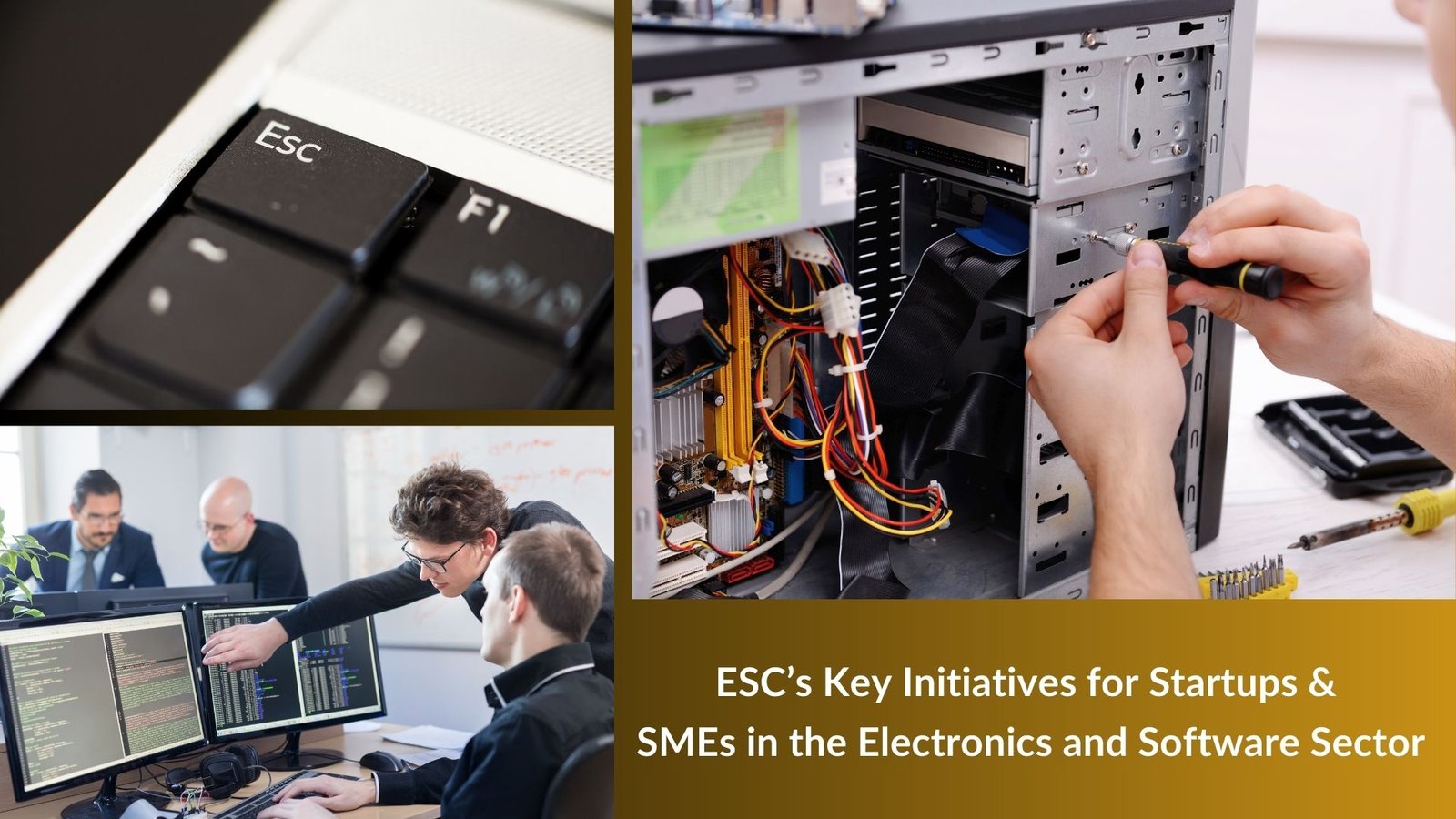ESC’s Key Initiatives for Startups & SMEs in the Electronics and Software Sector
