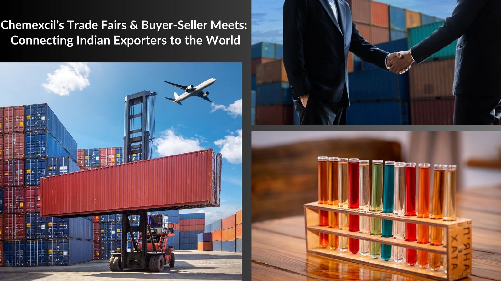 Chemexcil’s Trade Fairs & Buyer-Seller Meets: Connecting Indian Exporters to the World 