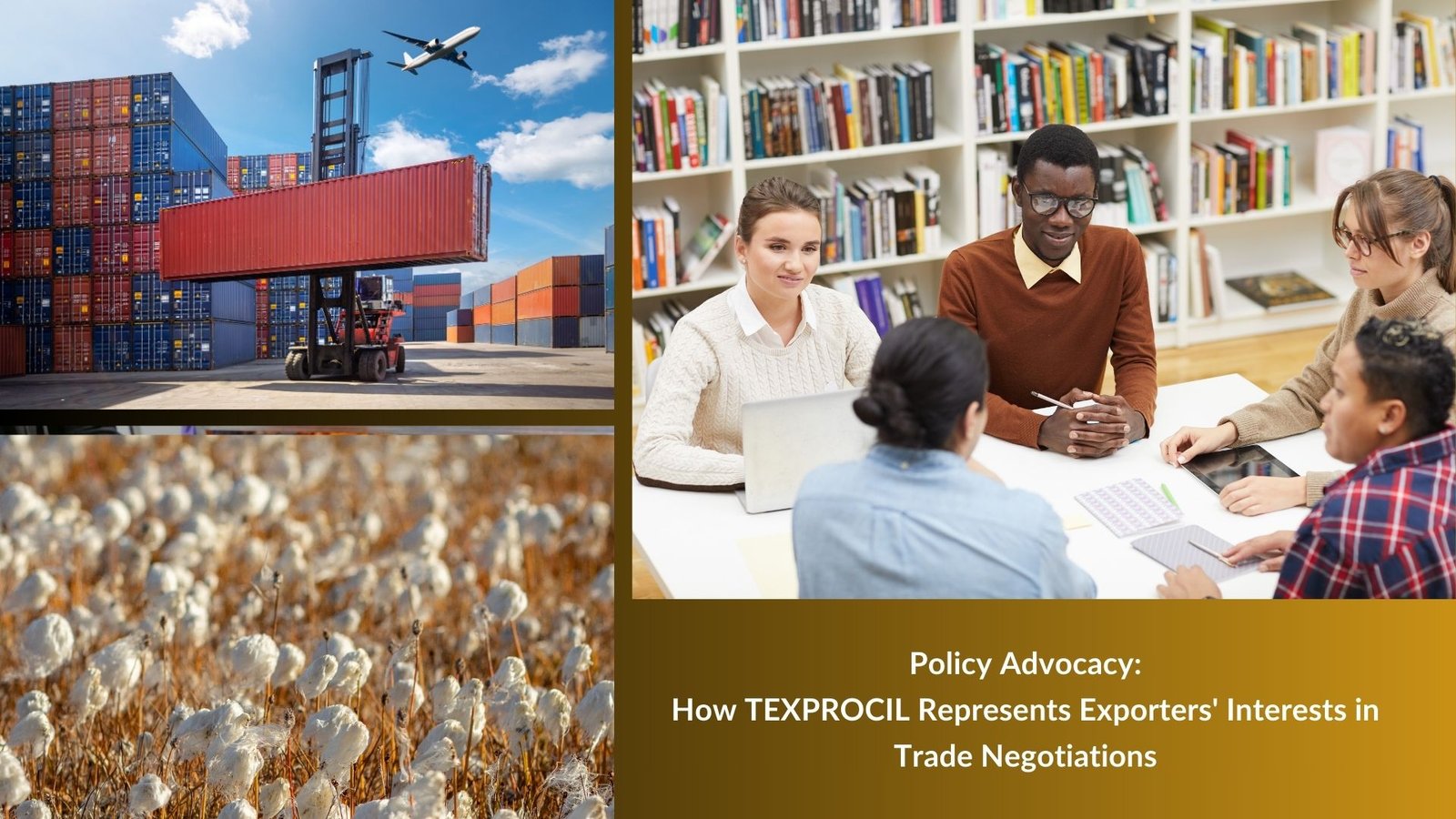 Policy Advocacy: How TEXPROCIL Represents Exporters' Interests in Trade Negotiations
